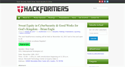Desktop Screenshot of hackformers.org