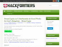 Tablet Screenshot of hackformers.org
